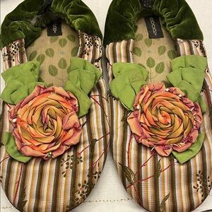 Goody Goody Floral Slippers Medium